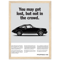 Porsche Vintage Poster - Lost