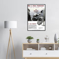 Avec La Rolex Submariner Vintage Poster Ad