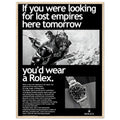 Rolex Submariner Vintage Poster Ad