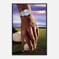 Rolex Day-Date Golfing Vintage Poster