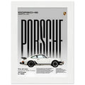 Porsche 930 Turbo 1975 Vintage Poster Ad