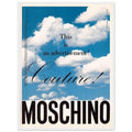 Moschino Vintage Poster Ad