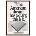 Wall Street Journal Vintage Poster Ad - American Dream Diary