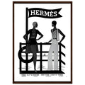 Hermes Flag Vintage Poster Ad