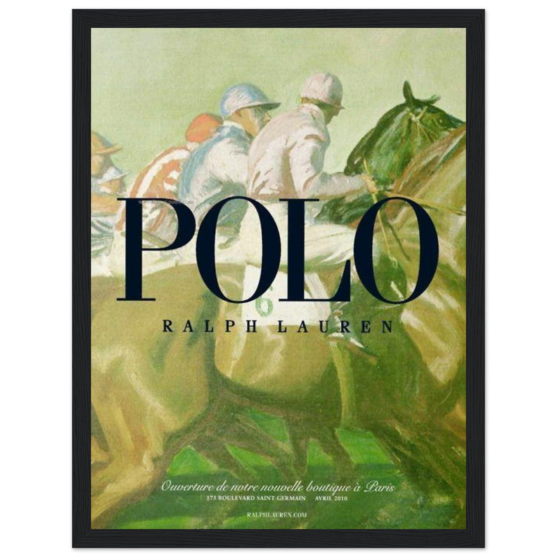 Polo Ralph Lauren Paris Vintage Poster Ad