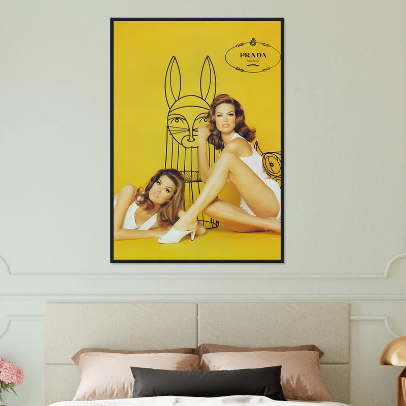 Prada Vintage Poster Ad