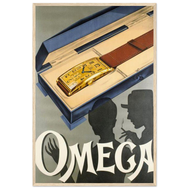 Omega Vintage Poster Ad