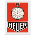 Heuer 1963 Vintage Poster Ad