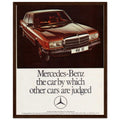 Mercedes Benz Vintage Poster Ad