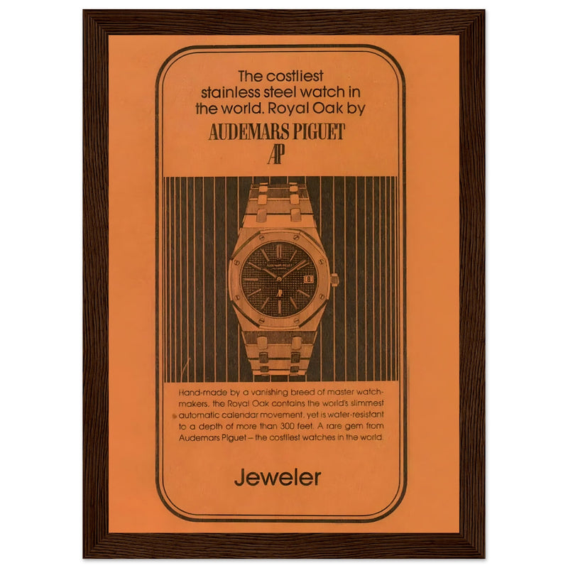 Audemars Piguet Royal Oak Vintage Poster Ad