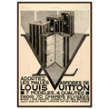 Louis Vuitton Paris Vintage Poster Ad
