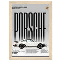 Porsche 930 Turbo 1975 Vintage Poster Ad