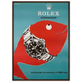 Rolex Submariner Vintage Poster Ad