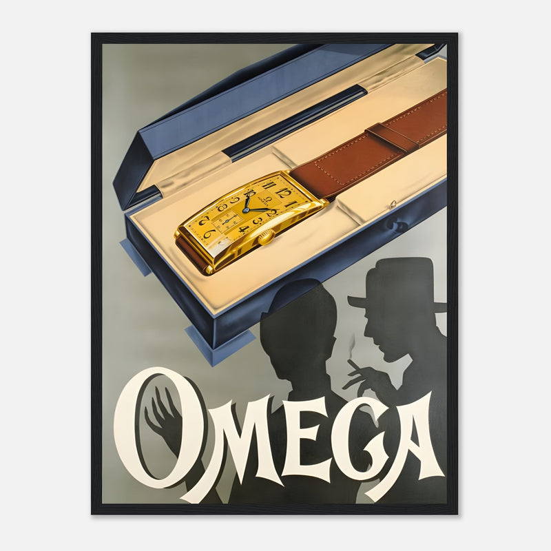 Omega Vintage Poster Ad