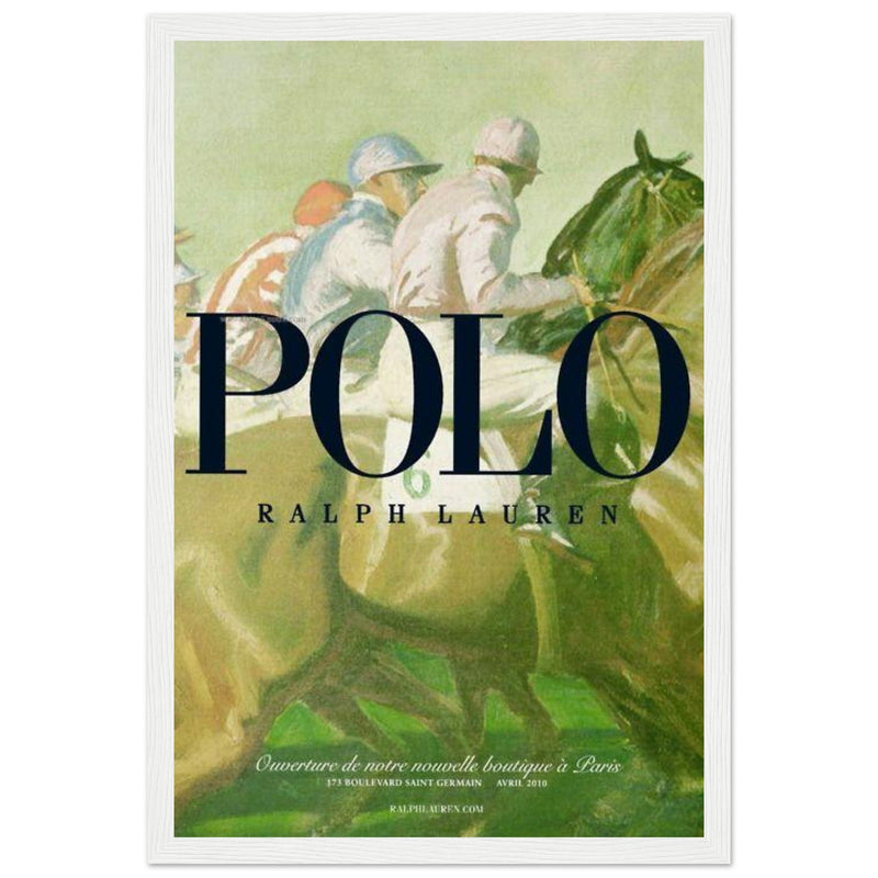 Polo Ralph Lauren Paris Vintage Poster Ad