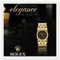 Rolex Elegance Vintage Poster Ad