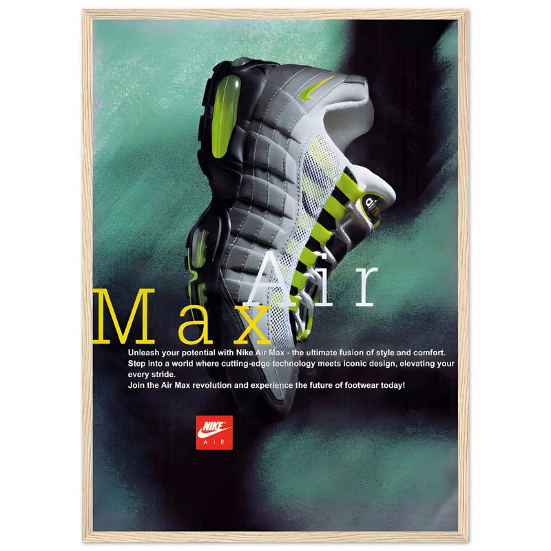 Nike Air Max Vintage Poster Ad