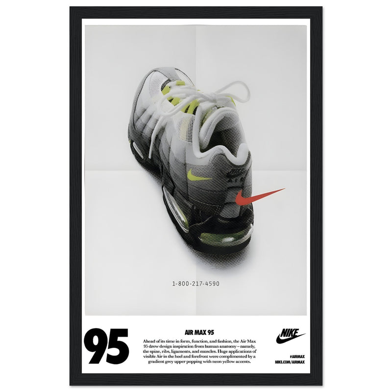 Nike Air Max 95 Vintage Poster Ad
