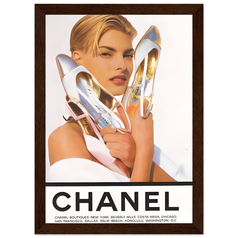 Chanel Vintage Poster Ad