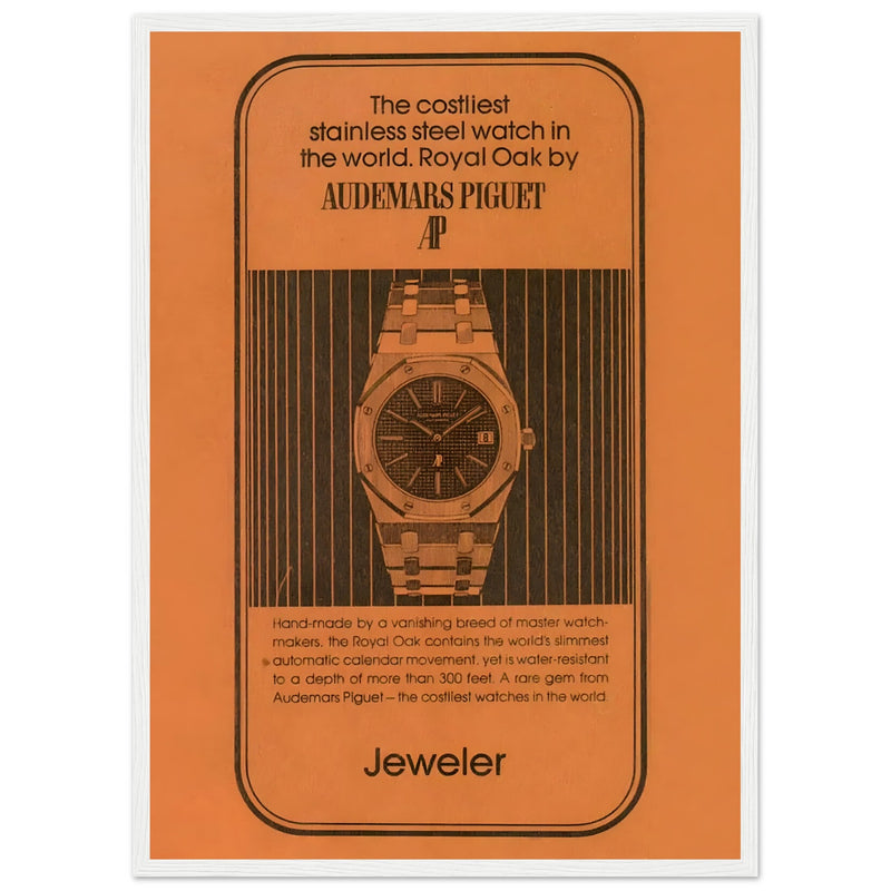 Audemars Piguet Royal Oak Vintage Poster Ad