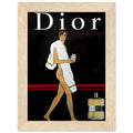 Dior Eau Sauvage Man Vintage Poster Ad