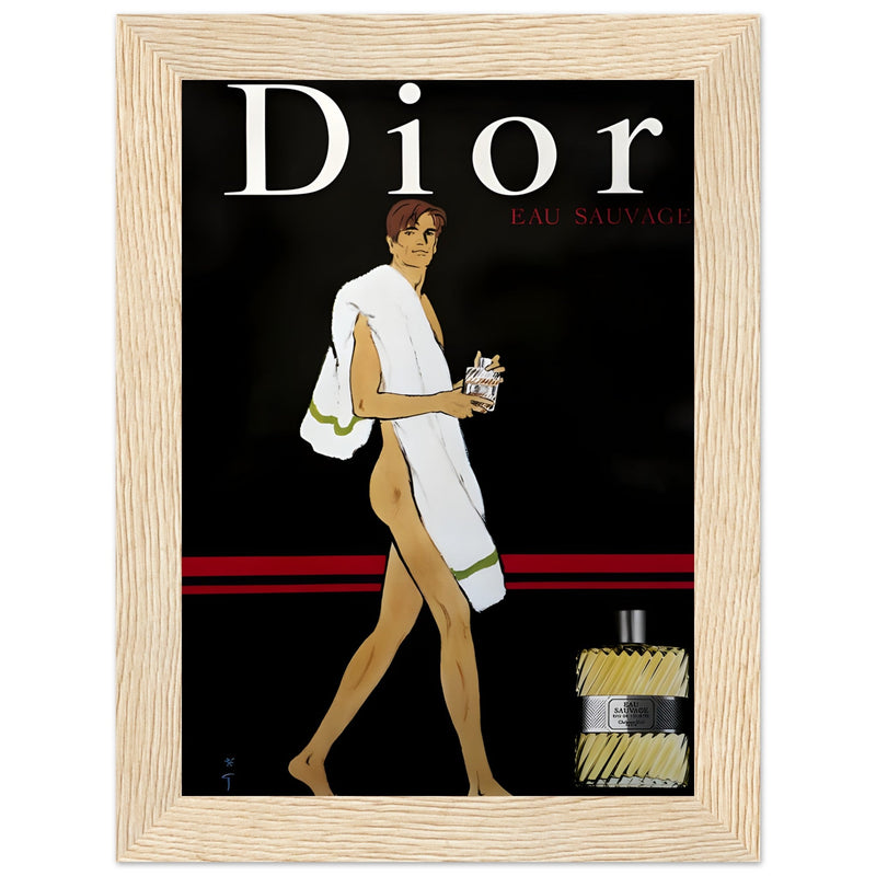 Dior Eau Sauvage Man Vintage Poster Ad