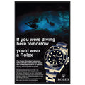 Rolex Oyster Perpetual Vintage Poster - Premium Matte
