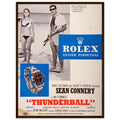 Rolex Sean Connery Vintage Poster Ad