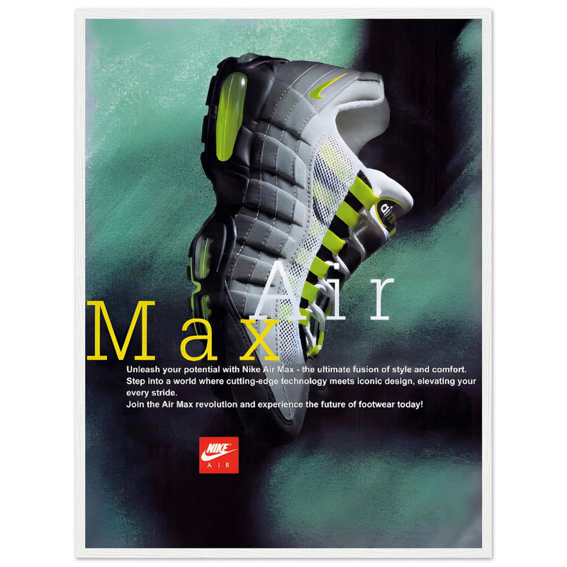 Nike Air Max Vintage Poster Ad
