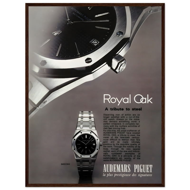Audemars Piguet Royal Oak Vintage Poster Ad
