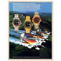 Rolex GMT Master Vintage Poster Ad