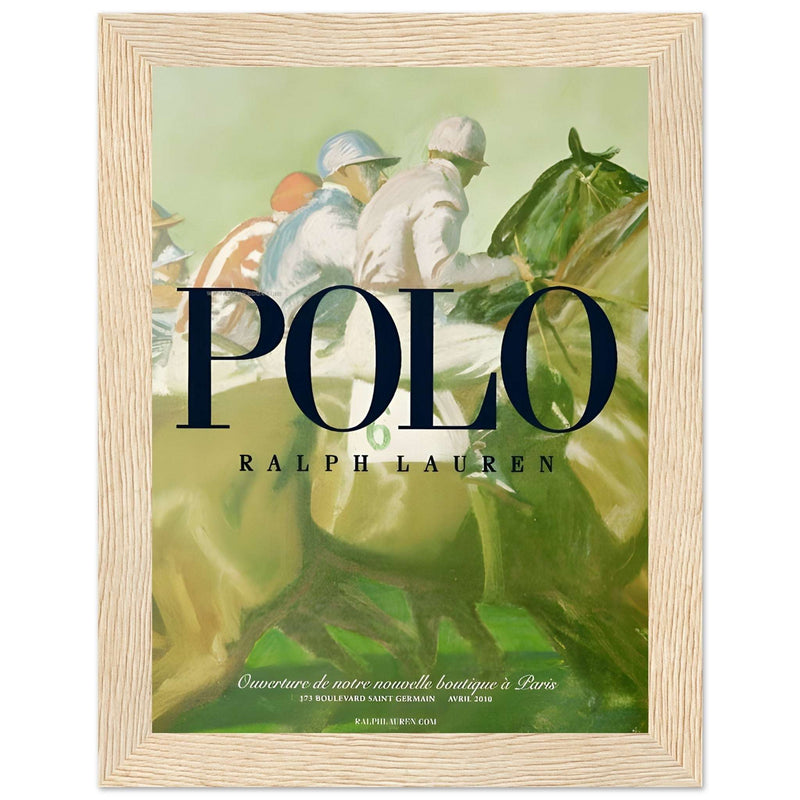 Polo Ralph Lauren Paris Vintage Poster Ad
