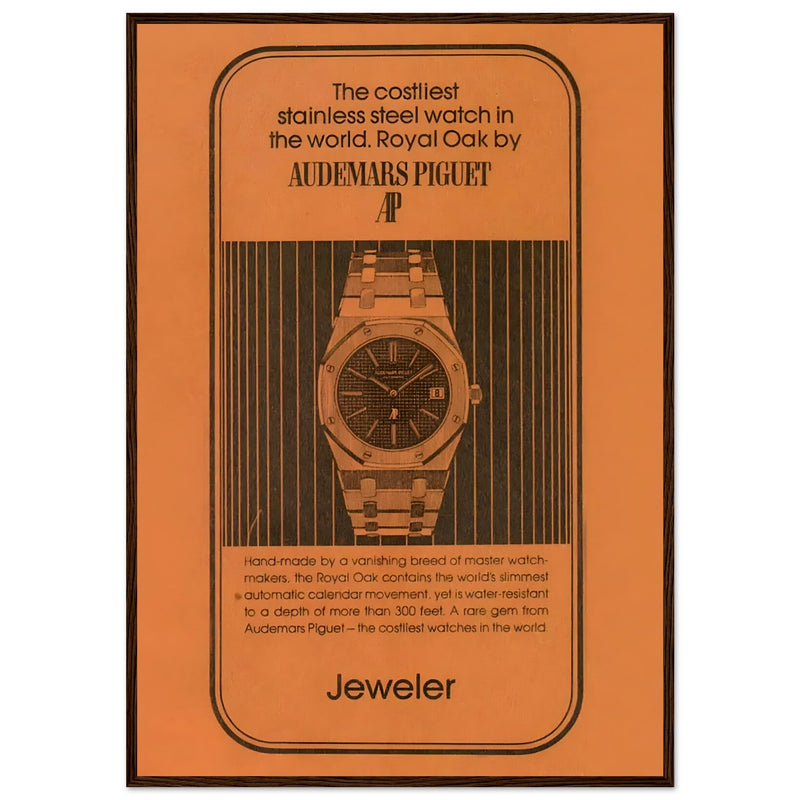 Audemars Piguet Royal Oak Vintage Poster Ad