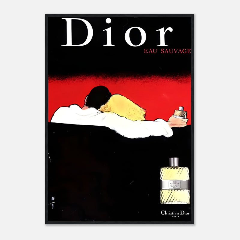 Dior Eau Sauvage Vintage Poster Ad