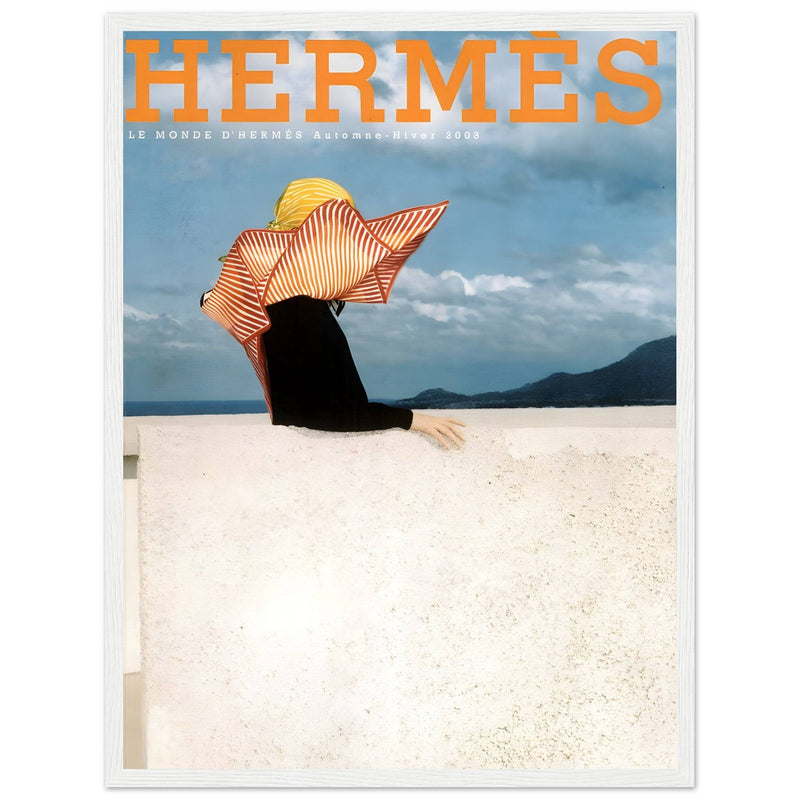 Hermes Le Monde Vintage Poster