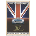 Louis Vuitton Classic Car Show Vintage Poster Ad