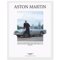 Aston Martin Vintage Poster Ad - 1964 James Bond Goldfinger