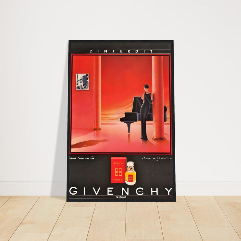 Givenchy Parfums Vintage Poster Ad