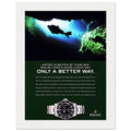 Rolex A Better Way Vintage Poster Ad