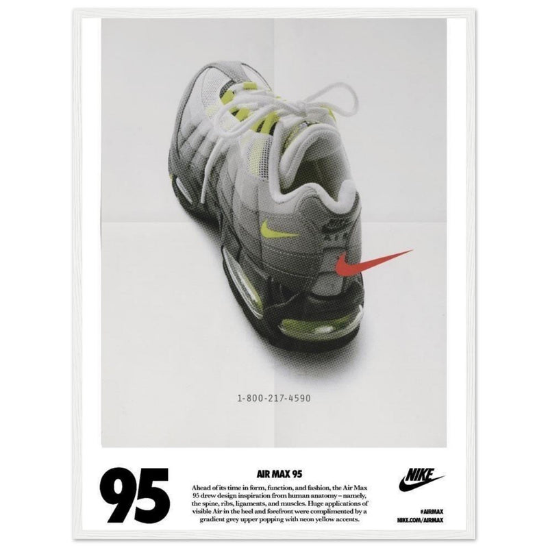 Nike Air Max 95 Vintage Poster Ad