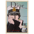 Dior Eau Sauvage Captain Vintage Poster