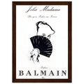 Balmain Jolie Madame Vintage Poster Ad