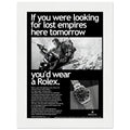 Rolex Submariner Vintage Poster Ad