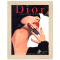 Christian Dior Woman Vintage Poster Ad