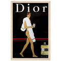 Dior Eau Sauvage Man Vintage Poster Ad