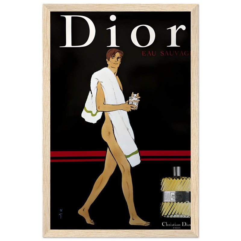 Dior Eau Sauvage Man Vintage Poster Ad