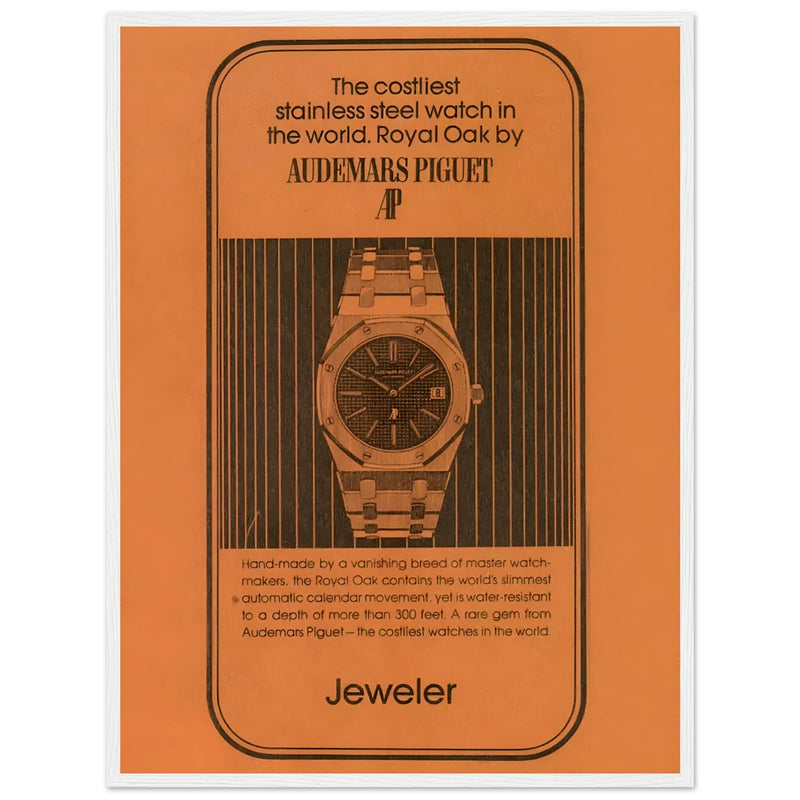 Audemars Piguet Royal Oak Vintage Poster Ad