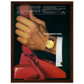 Rolex Day-Date The President's Watch Vintage Poster Ad