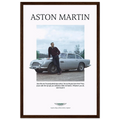 Aston Martin Vintage Poster Ad - 1964 James Bond Goldfinger