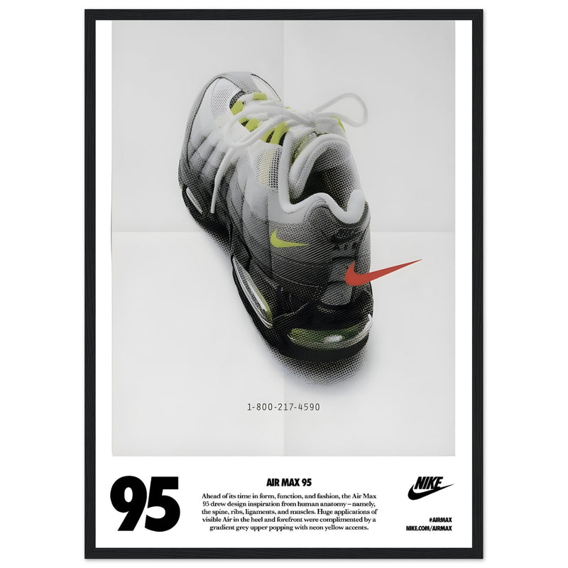 Nike Air Max 95 Vintage Poster Ad